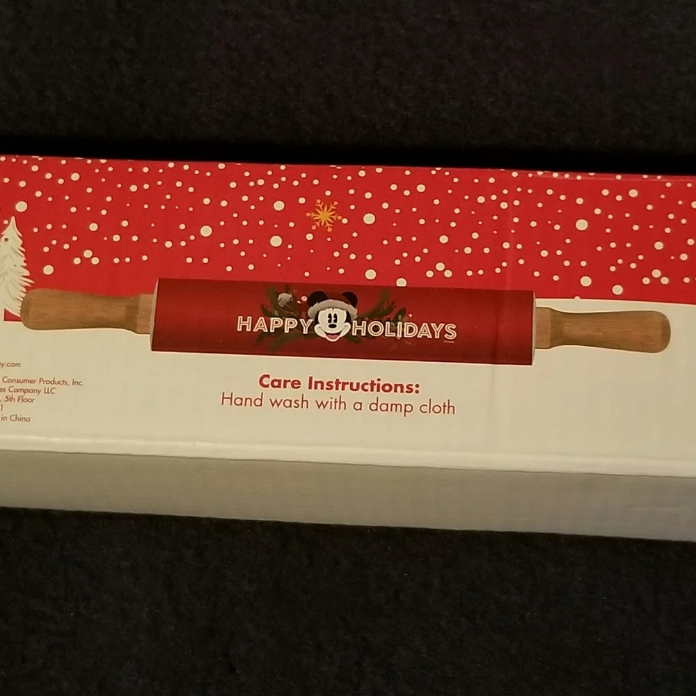 Disney Happy Holidays Rolling Pin